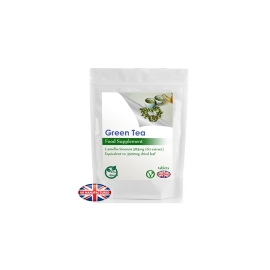 Green Tea 3500mg (120 Tablets) Natural Polyphenols & Catechins UK
