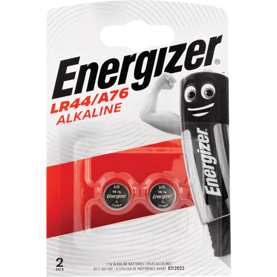 Energizer 623055 Speciality A76/LR44 Alk Batteries (Pack-2)