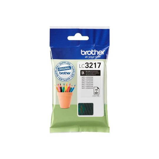 Brother Brother Black Ink Cartridge 15ml - LC3217BK