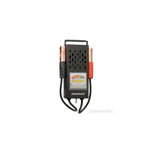 Silverline 6v & 12v Battery & Charging System Tester - 282625 - battery charging system tester 12v silverline 6v 282625